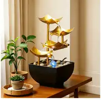 Zen Water Fountain Decor For Relaxation And Happiness, Suitable For Yoga Studio