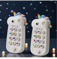 1pc Baby Music Phone With 10+ Interactive Sounds