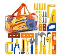 10/19/30pcs Family Toy Tool Box Set, Screwdriver & Realistic Tools, Children Toys For Boys And Girls