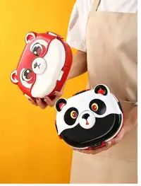Cute Cartoon Animal Shaped Bento Box, Divided Leak-Proof Food Storage Container Carousel 8