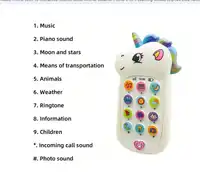 1pc Baby Music Phone With 10+ Interactive Sounds Carousel 3