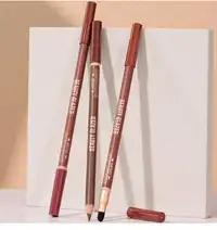 beauty glazed Dual-Ended Lip Liner Pencil, Cream Matte Lip Liner Pencil And Blending Brush Carousel 3