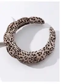 Leopard Print Headband, Makeup Headband, Women's Facial Care Hair Clips Carousel 5