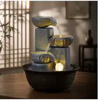 New Creative 3-Tier Desktop Water Fountain Decor