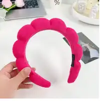 1pc Velvet Spa Headband, High-Quality Elegant Crown Top Headwear For Outdoor Carousel 2