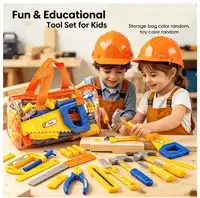 10/19/30pcs Family Toy Tool Box Set, Screwdriver & Realistic Tools, Children Toys For Boys And Girls Carousel 1