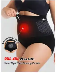 Plus Size Women's Seamless High Waist Shaping Sports Underwear