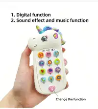 1pc Baby Music Phone With 10+ Interactive Sounds Carousel 2