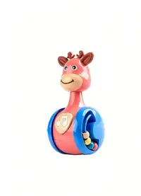 Deer Wobble Sliding Sensory Toy, Baby Educational Early Learning Toy, Infant Soothing Crawling Montessori Toy Carousel 6