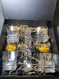 Luxury Home Bar Gift Box NZ – 8-Piece Premium Glass Set