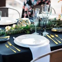 24 Piece Gold Cutlery Gift Set