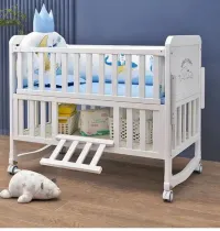 Baby Crib Multifunctional BB Baby Bed