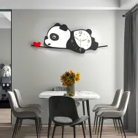 Cute Panda Wall Clock