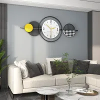 Modern Minimalist Decorative Wall Clock Carousel 3