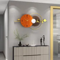 Leaping Deer Modern Wall Clock Carousel 3