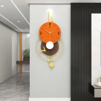 Leaping Deer Modern Wall Clock Carousel 4