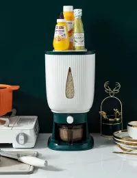 Stylish and Functional Grains/Rice Storage Box Carousel 3