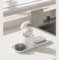Beautiful & Stylish Kitchen Soap Dispenser with Towel Stand