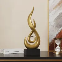 Creative Living Room Decoration Abstract Sculpture Ceramic Statue Home Decoration Accessories Home Decor Bookshelf Decor Gift