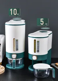 Versatile Rice/Grains Storage Box for Keeping Your Pantry Organized and Your Grains Fresh