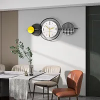 Modern Minimalist Decorative Wall Clock Carousel 5