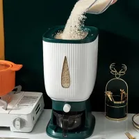 Stylish and Functional Grains/Rice Storage Box Carousel 4