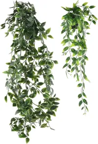 Hand Made Wicker Rattan Flower Planter Wall Hanging Wicker Rattam Basket Garden Vine Pot Plants Holder Garden Pots Wall Planter