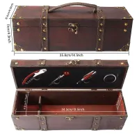 Vintage Wine Gift Box No Alcohol Included