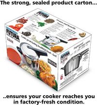 Hawkins Futura Stainless Steel Induction Pressure Cooker 5.5L Carousel 3