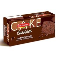 Britannia Gobbles Cake Double Chocolate 250g