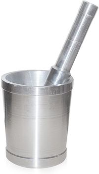 Mortar Pestel Aluminium Small
