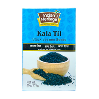 Indian Heritage Kala Til Black Sesame 50g