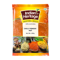 Indian Heritage Chilli Powder Hot 200g