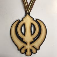 Pleasantino Wooden Khanda