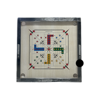 Carrom Board with Ludo Small 1