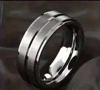 Men’s stainless steel ring size 11