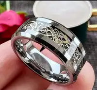 Men’s 8mm Celtic design ring size 12