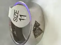 Men’s stainless steel ring size 11