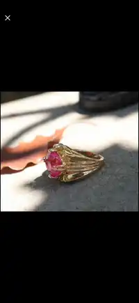 Ladies boho design ring size 10 Carousel 5