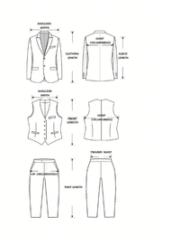 4pcs Young Boy Gentleman Suit Set: Jacket, Vest, Pants, Bow Tie Carousel 4