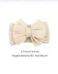 Handmade Baby Headband Children's Soft Stretchy Nylon Hair Bands Carousel 7