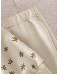 Baby Girls Apricot Color Long Sleeve Pants 2pcs Casual Outfit Set Carousel 6
