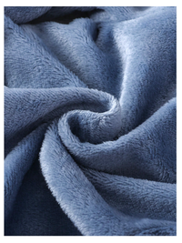 Cute Round Neck Baby Boys Plush Outfit