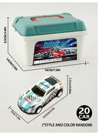 20pcs Alloy Diecast Toy Car