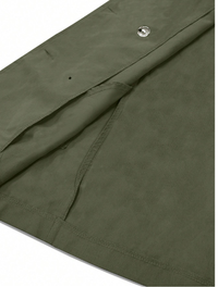 Raglan Sleeve Double Breasted Belted Trench Coat Carousel 4