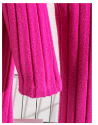 2pcs/Set Young Girl Colorblock Ribbed Fabric Top And Side Colorblock Pants Set Carousel 2