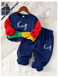 2pcs/Set Young Boys Casual Cute Comfortable Multipurpose Carousel 2