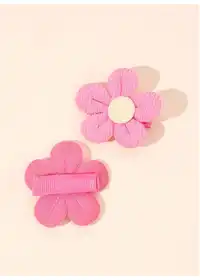 10pcs Macaron Floral Hair Clips For Girls,Adorable Colorful Flower Barrettes