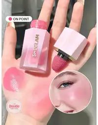 SHEGLAM Color Bloom Liquid Blush-On Point  Liquid Blush Liquid Waterproof Long Lasting High Pigment