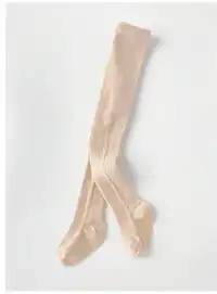 1pc Spring & Autumn Thin Solid Color Kids Girls Leggings